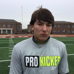 caleb hall prokicker measurables