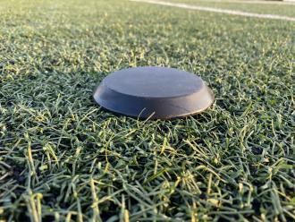 Football Kicking Block - one inch - 1 - original round transition tee