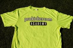 Prokicker.com Special Teams T-Shirt Neon Green Dri Fit