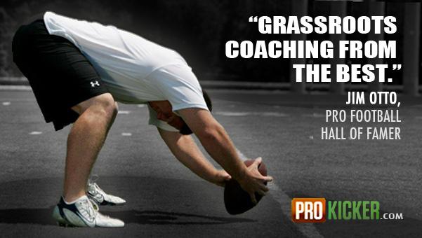 Pro Football Hall of Fame member Jim Otto recommends Ray Guy Prokicker.com Camps